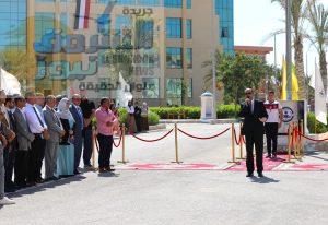 جامعة العريش تستقبل طلابها  في بداية العام الجامعي الجديد 