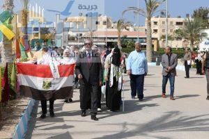 جامعة العريش تشارك في ماراثون للعصا البيضاء لأصحاب البصيرة وضعاف البصر .