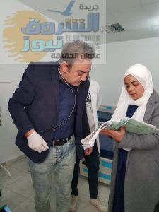 
مديرة الطب العلاجي في زيارة مفاجئة لمستشفى الشيخ زويد المركزى