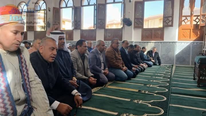 نائب المحافظ شمال سيناء يحضر أول خطبة جمعة بمسجد مدينة رفح الجديدة.