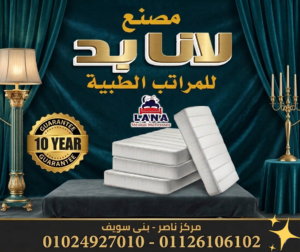 بمواصفات عالمية وضمان 10 سنوات.. مصنع "لانا بد" يُحدث ثورة في عالم المراتب الطبية ببني سويف